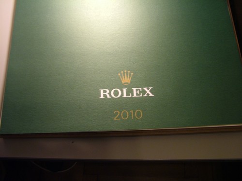 Rolex calendario muro 2010 - rolex,