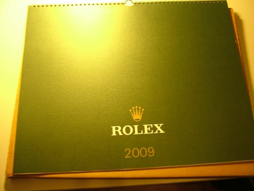Calendario muro rolex 2009 - muro,