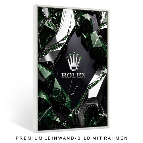 Quadro rolex argento - rolex,