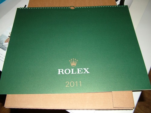 Rolex calendario muro - calendario, 2011