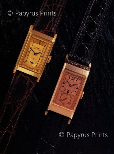 Orologio vintage stampa 1990 - orologio,